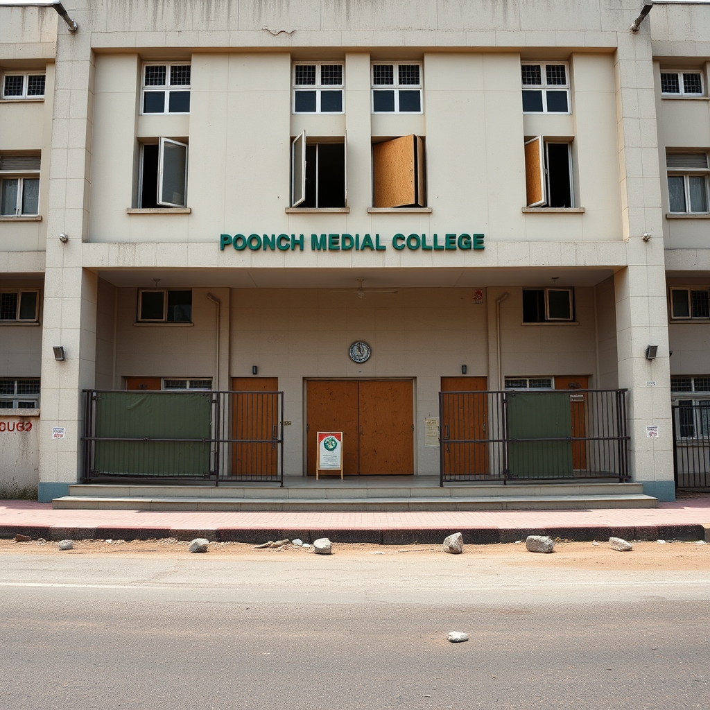 500 Poonch Medical College Students at Risk of Losing an Academic Year as Closure Persists Amid Protests.