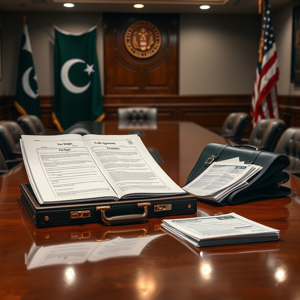 Pakistan Finance Minister notes considerable progress in US trade framework talks, aiming for mutually beneficial agreements.