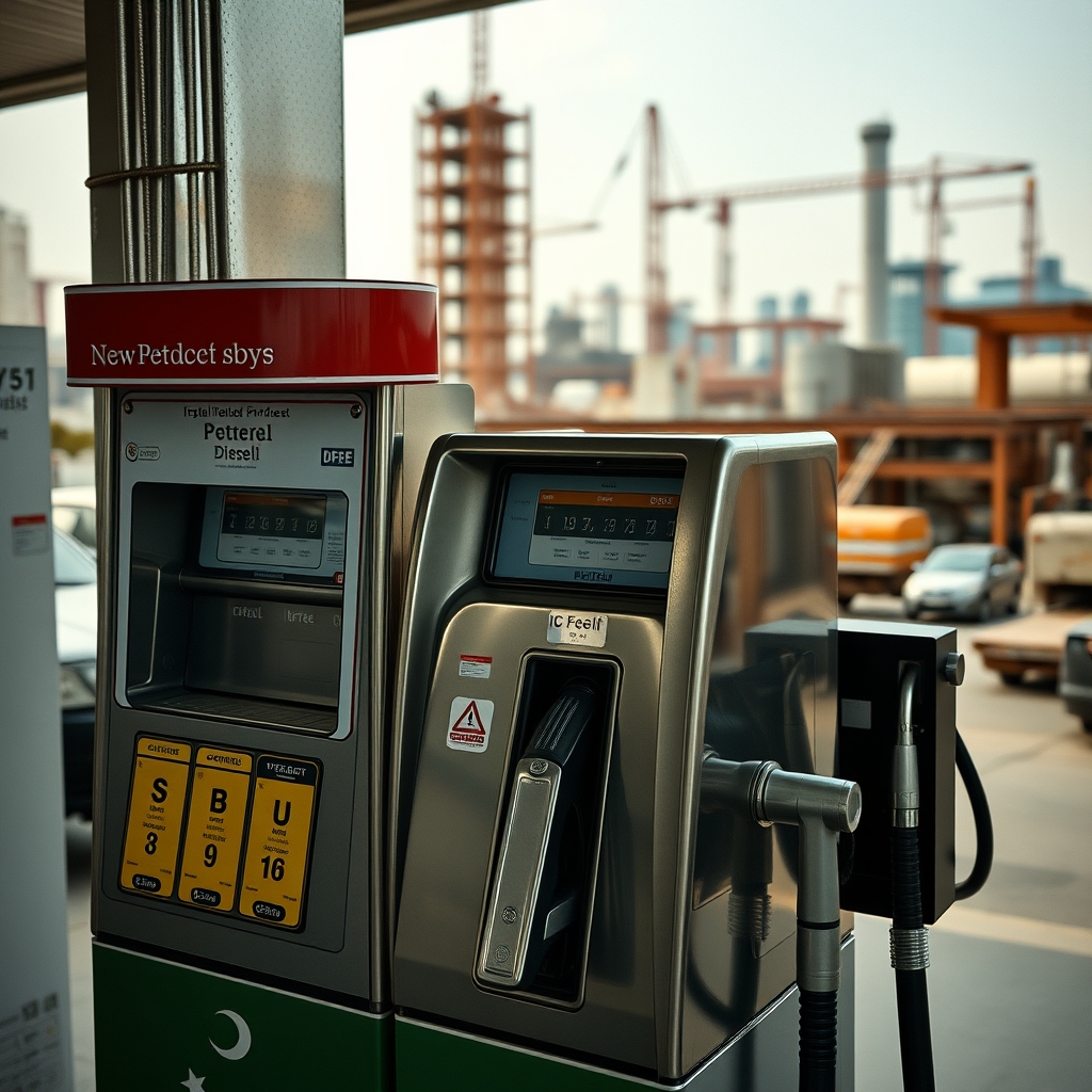 Pakistan government cuts petrol price by Rs1.70, raises high‑speed diesel by Rs1.39 per litre.