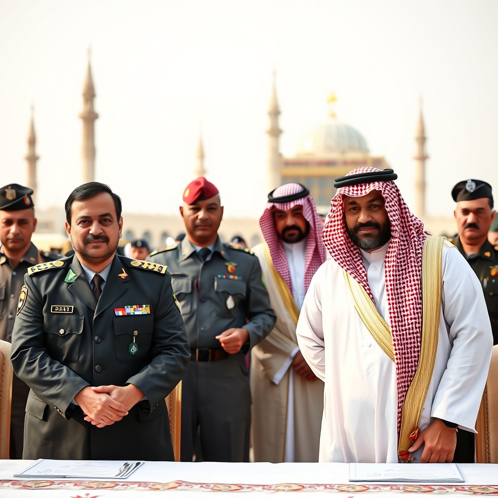 Pakistan, Saudi Arabia and Turkey Sign Makkah Joint Defence Agreement to Supplement U.S. Security in Gulf.