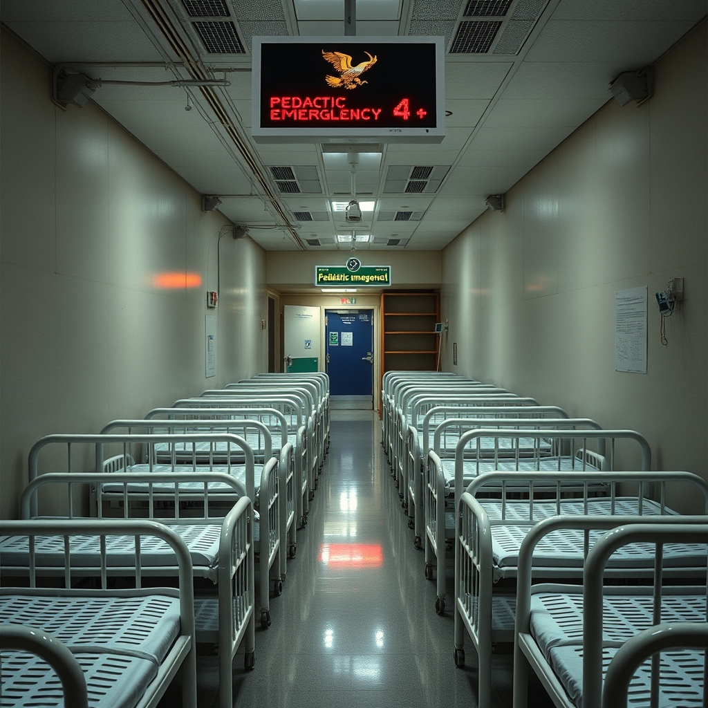 Shortage of pediatric emergency beds in Karachi hospitals leaves hundreds of children without timely treatment.