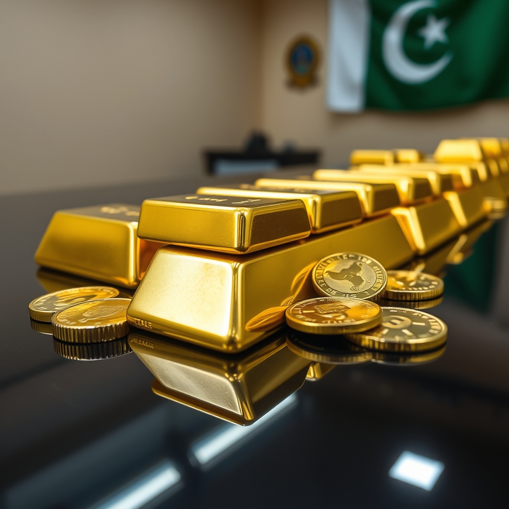 پاکستان میں سونے کی قیمت فی تولہ Rs3,500 روپے تک کم ہوگئی، Business Recorder کی رپورٹ۔
